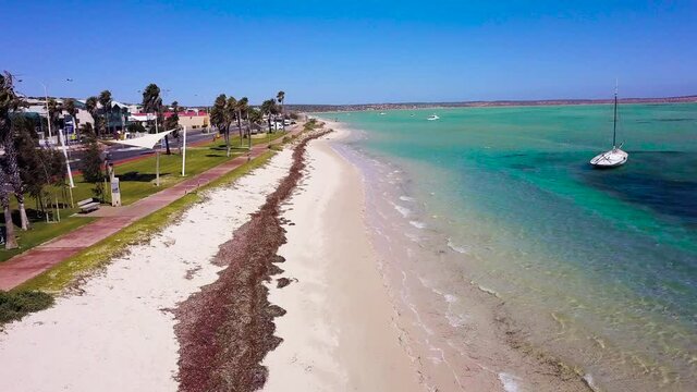 Beach in Denham Western Australia