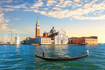 Fototapeta premium St. George Monastery in the island of the Venice Lagoon, Italy