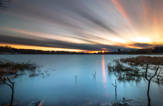 Sunset at Tsaritsyno Ponds

Lower Tsaritsyno Pond, Moscow, 11/06/2021

Multiple exposure - 9*30 sec
ND1000