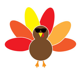 Vector Turkey Sunglasses