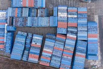 Fototapeta premium container