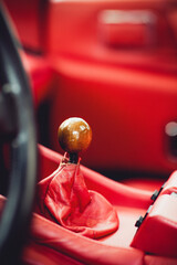 Iconic british vintage classic oldtimer
