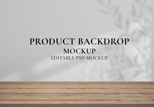 Product Backdrop Mockup