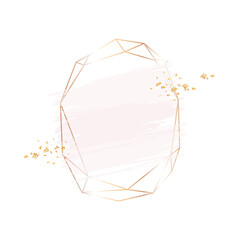 Trendy simple flat lay design vector background.