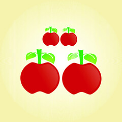illustration of a apple