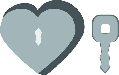 heart and key