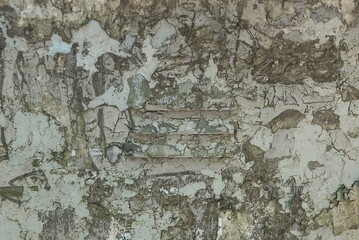 metal background of white gray shabby old wall