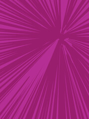 Purple Speedlines Vector for Comics and Manga
