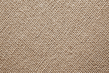 Christmas fabric texture. Linen canvas background. Brown fashion pattern.