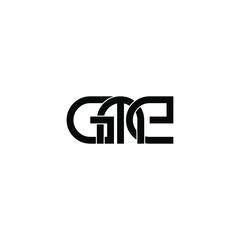 gme letter initial monogram logo design