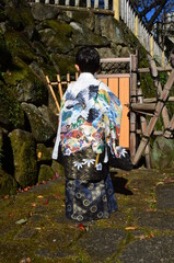 Tradition japan Kimono boy