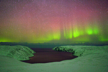 northern lights in north Norway