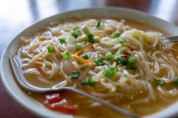 ネパールの麺料理