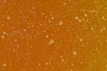 Pure Raw Golden Amber Honey Close-up Frame