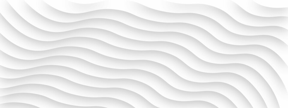 abstract curve line white background. Soft smooth lines curving to form a surface of light and shadow. abstract curvature line pattern white background.	
