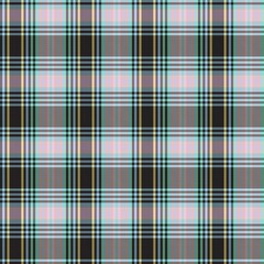 Rainbow Pastel Plaid textured Seamless Pattern