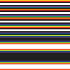 Double Rainbow Striped seamless pattern design