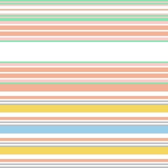 Double Rainbow Pastel Striped seamless pattern design