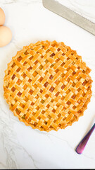chicken pie organic homemade