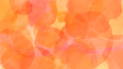 抽象　オレンジ