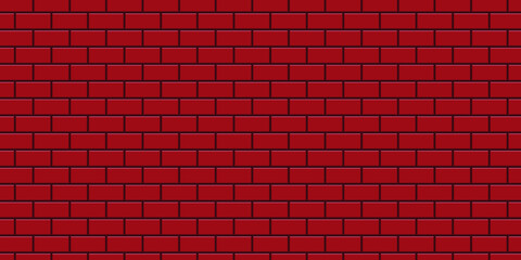Plakat Wall brick background good for background or editable text effect