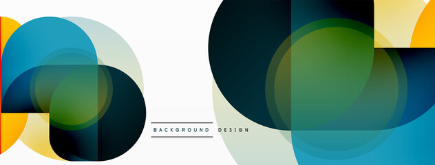 Geometrical minimal wallpaper. Geometric shapes. Vector illustration for wallpaper banner background or landing page