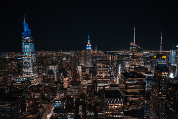 New York City Skyline from Rockefeller Center