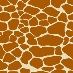 Vector giraffe print pattern animal Seamless. Giraffe skin abstract for printing, cutting, 
and crafts Ideal for mugs, stickers, stencils, web, cover. wall stickers, home decorate and more.