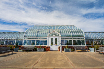Greenhouse in the Will Rogers Gardens