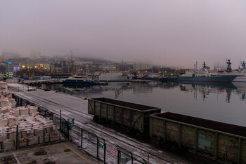 morning in the port