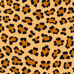 Fototapeta na wymiar Leopard spots pattern. animal print good for fabric, textile, paper, background, stationary, etc.