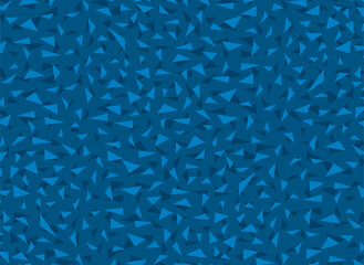 Simple background with blue irregular triangle pattern