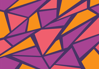 Abstract background with colorful geometric line pattern