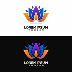 lotus logo colorfull