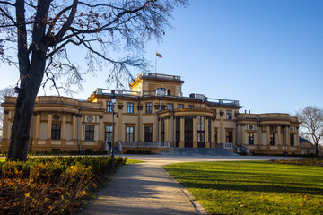 Traku Voke Manor is a former residential manor in Traku Voke. Historicist architecture with...