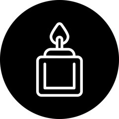 candle gradient icon