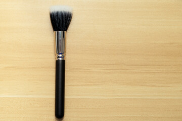 cosmetic makeup brush in bag befire use facual make-up