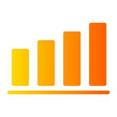 graph gradient icon