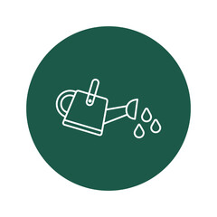 watering can Vector icon which is suitable for commercial work and easily modify or edit it

