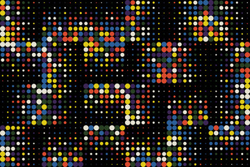 Digital Design Abstract Vector Pattern