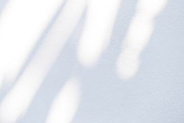 Morning sun light on white cement wall background, white concrete texture background
