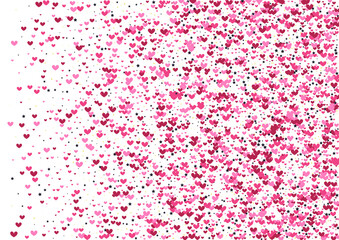 Yellow Abstract Star Texture. Red Holiday Illustration. Confetti Shadow Background. Pink Circle Isolated. Bright Backdrop.