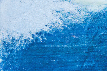 Blue and white abstract old grunge design background dirty rough