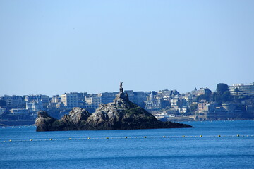Vierge de Bizeux, Rocher de Bizeux, Dinard