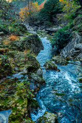 The source of the Rio Mundo in Riopar, Spain, an exceptional nature reserve