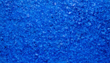 Fototapeta na wymiar blue sea salt crystals