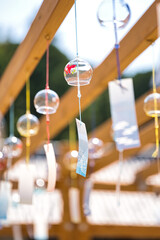 風鈴と神社