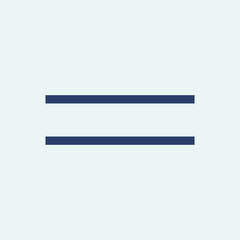 Obraz premium equal-2 icon vector illustration logo style