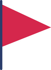 flag icon vector illustration logo style