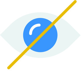 hide icon vector illustration logo style